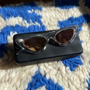 adam selman x le specs last lolita cat eye sunglasses